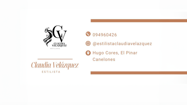 CLAUDIA VELASQUEZ TARJETA 9X5