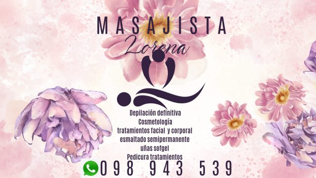 MASAJISTA LORENA